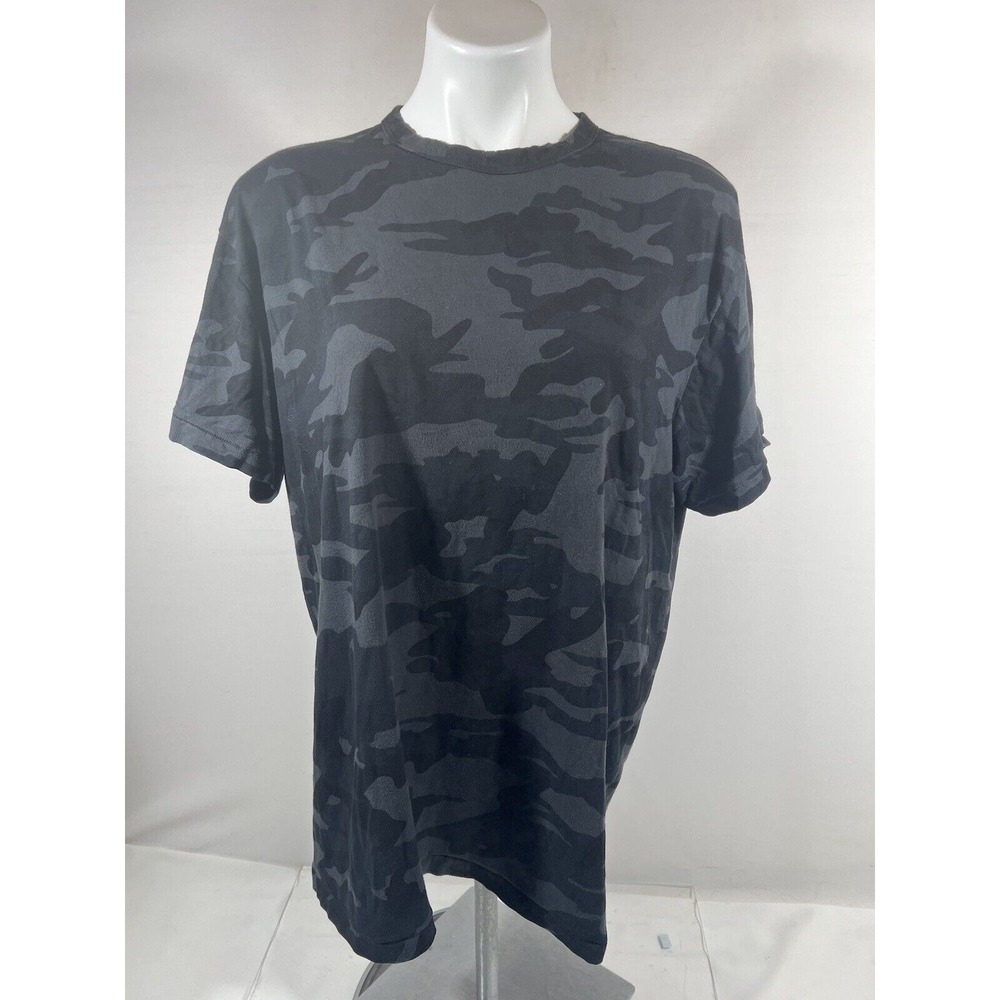 Champion Vintage T Shirt Mens Large Camo Streetwear Workwear Cotton Tee